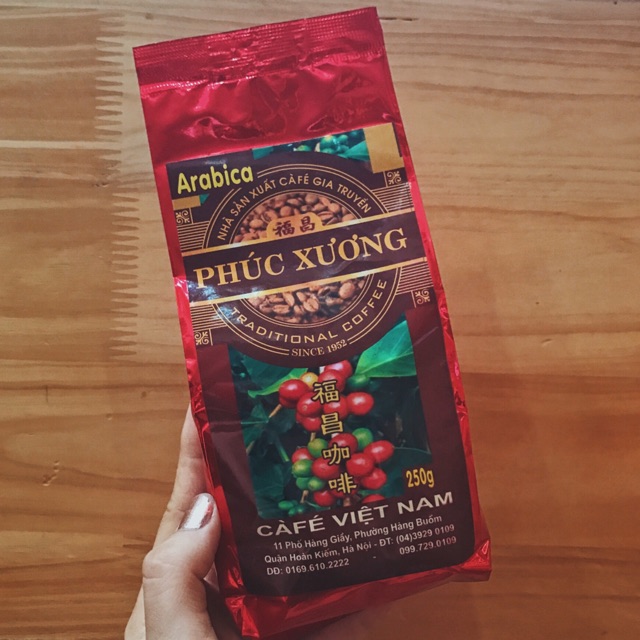 Cafe bột ARABICA - cafe Phúc Xương