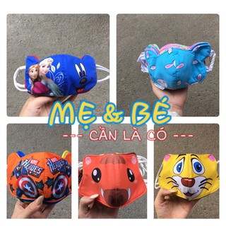 Khẩu Trang Cho Bé Trai / Bé Gái Hình Thú Dễ Thương