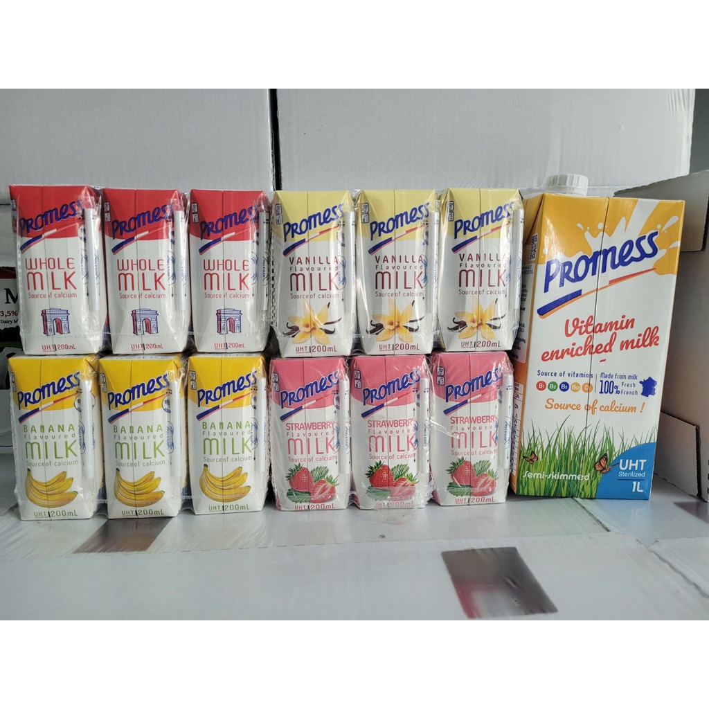 Sữa Tươi Vị Vani Promess 200ml - Sữa Pháp