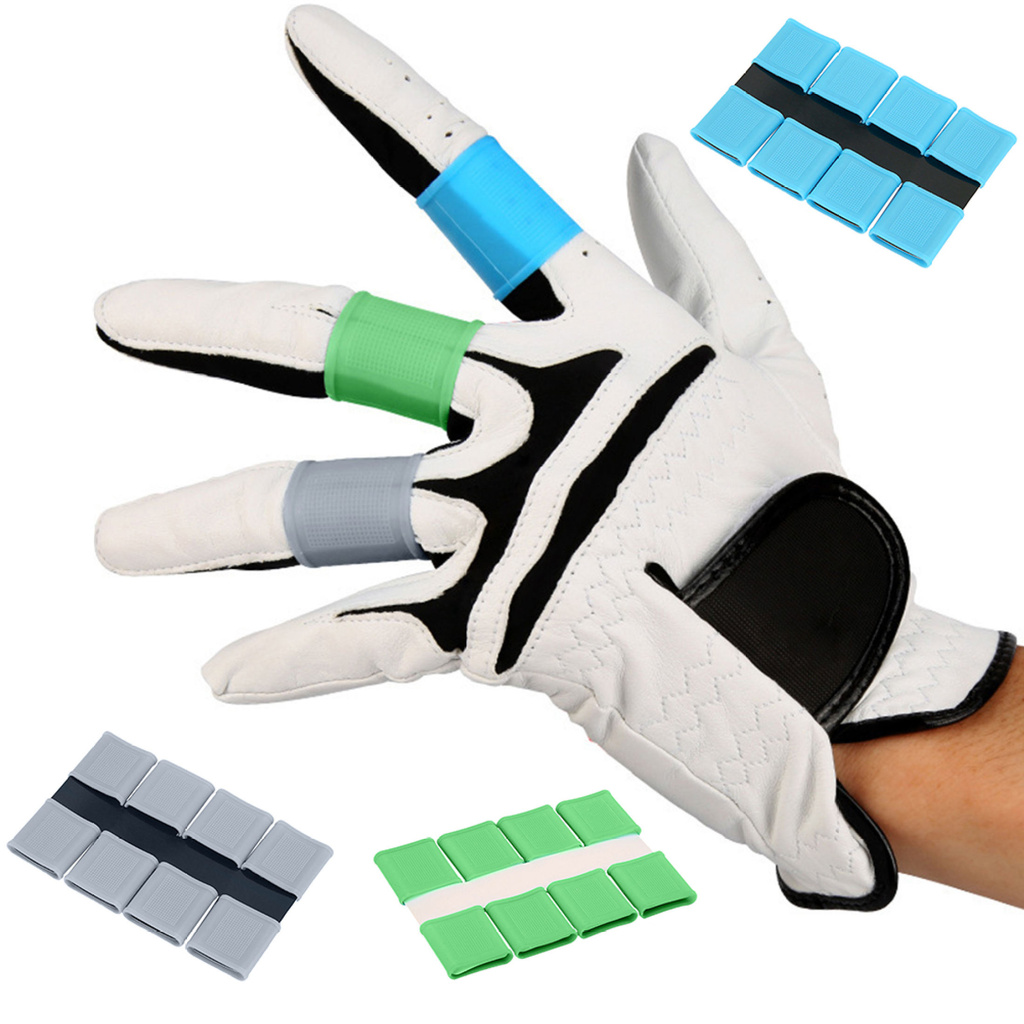 DD®(Hàng Có Sẵn) 8 Cái Ống Bọc Hỗ Trợ Ngón Tay Chơi Golf Nhiều Màu Cho Nam Nữ Đồ Bảo Vệ Tay_DigitalVN