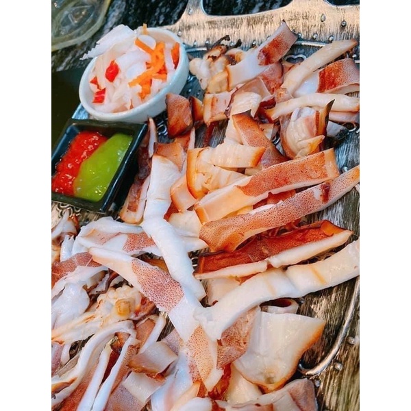 Mực 1 nắng Cô Tô thơm ngon nướng xào thả lẩu 1kg