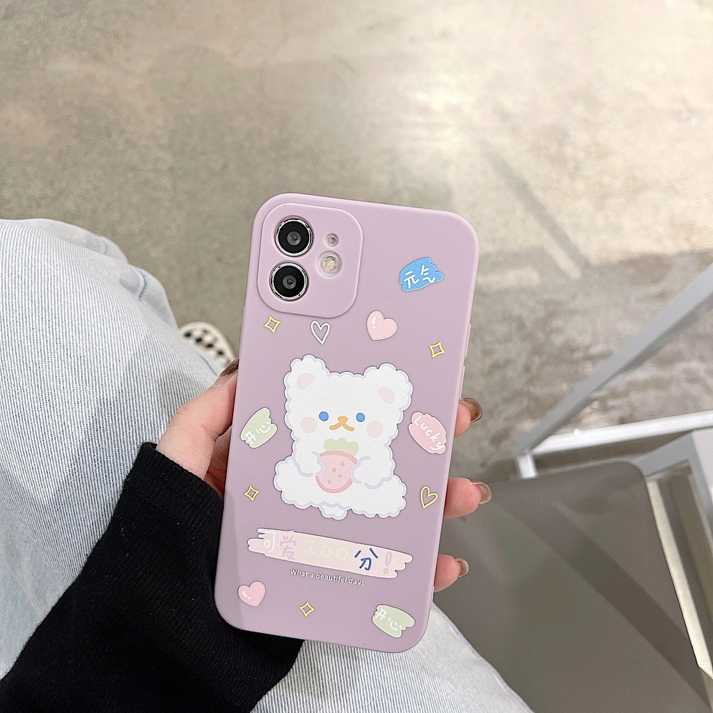 Ốp lưng iphone Tpu Mềm Trong Suốt Thời Trang Cho Iphone 7 11 Pro 12 Pro Max Xs Max Xr 6s 8 7plus 11 Pro Max