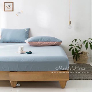 [SET KHÔNG MỀN] BỘ CHĂN GA GỐI COTTON GA TICI HÀN QUỐC MẪU MỚI NHẤT (CHAT CHỌN MẪU)
