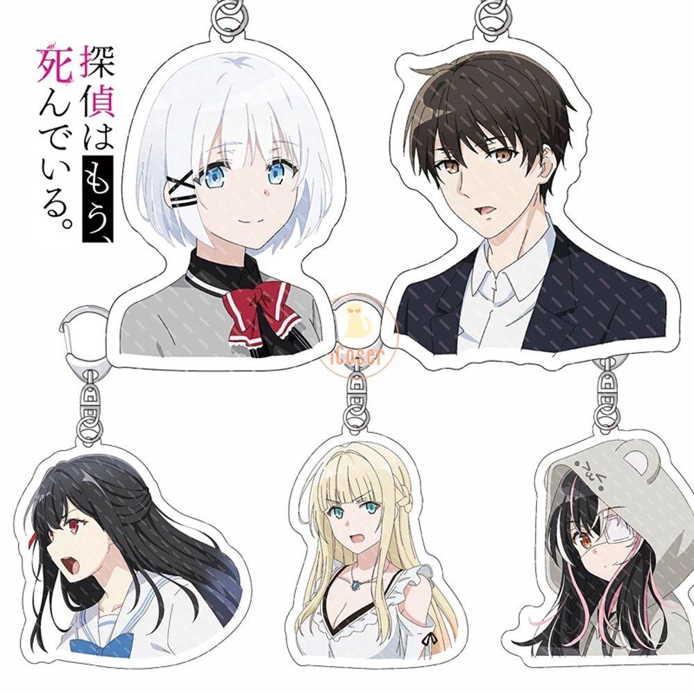 IVORY Móc Chìa Khóa Bằng Acrylic Hình Nhân Vật Anime Hai Mặt