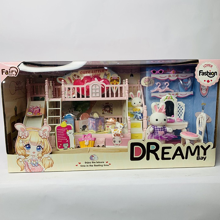 ẢNH SHOP CHỤP - GIƯỜNG TẦNG CỦA THỎ DREAMY T0029- Quà Tặng Ý Nghĩa Cho Bé