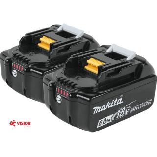 PIN MAKITA LITHIUM ION 18V 6.0 AH BL 1860B