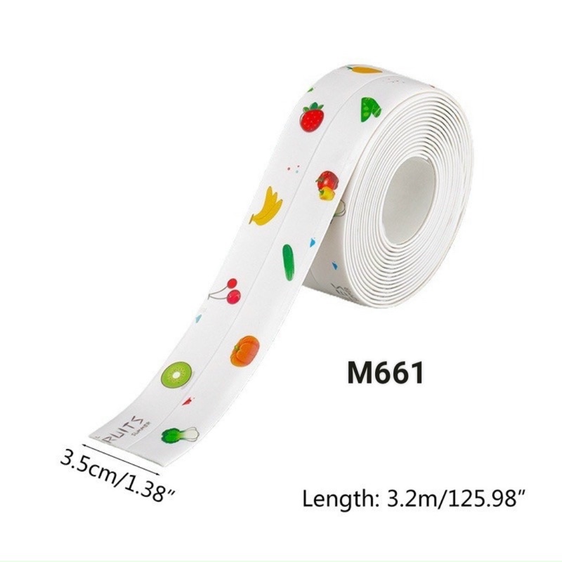 Cuộn Băng Dính Dán Viền Bồn Rửa Chén Chống Thấm Nước Ron keo băng dán cạnh góc bếp lavabo tường nhà trang trí