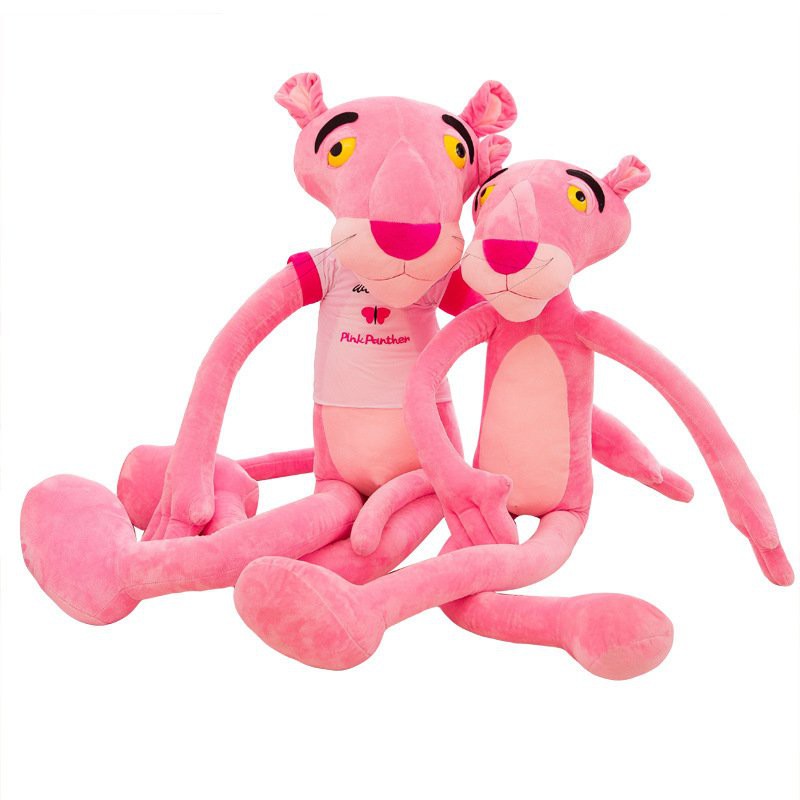 Gấu Bông Đồ Chơi Cho Bé Báo Hồng Pink Panther đủ size vải nhung cao cấp