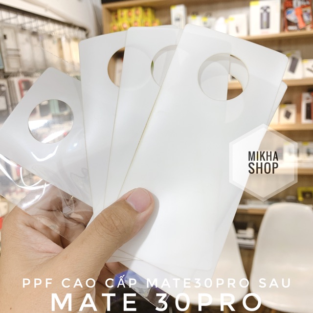 [Mate 30pro ] PPF Cao Cấp Nhám Mặt Sau
