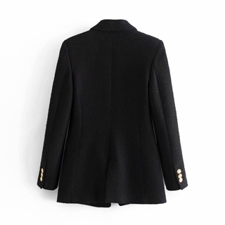 ÁO DẠ TWEED DÁNG BLAZER ZR