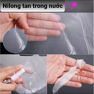 Nilong in mẫu thêu tự tan trong nước