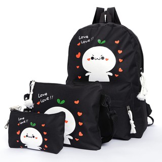 Bộ 3 món balo đẹp, balo vải ,balo nữ,baloteen,balo đi học,balo hot,balo xinh,balo đa năng,balo da,balo kuteBalo, Balo nu