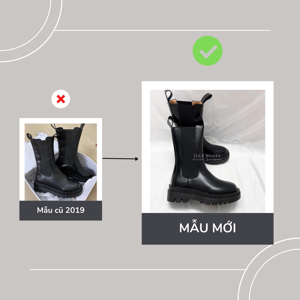SẴN Hàng xịn viền cam - Boots Helia Dáng Basic Hàng Hộp To Giữ Form Kèm Túi Thơm #3