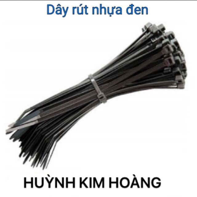 BỌC 100 DÂY RÚT 3 TẤC ĐEN
