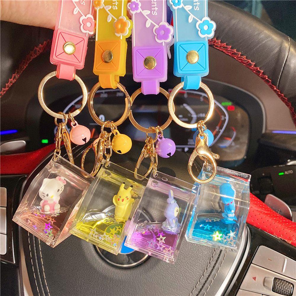 Móc Khóa Hình Mèo Kitty 3D Nổi Xinh Xắn Dễ Thương