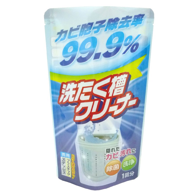 Bột làm sạch lồng máy giặt cực mạnh Rocket loại bỏ vết bẩn, nấm mốc trong lồng giặt 120g Nhật Bản - Tetuchan Store