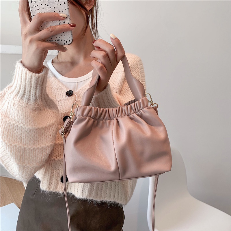 IELGY Túi Đeo Vai Một Bên Vai Đơn Giản Thoải Mái Cho Nữ