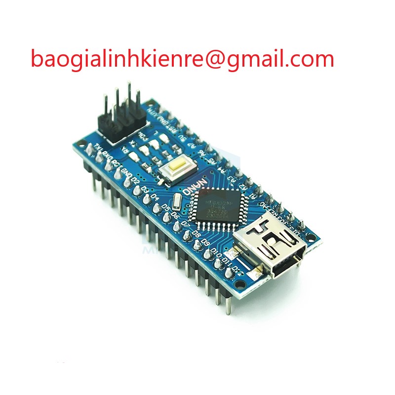 Kit Arduino Nano V3.0 CH340 Có kèm cáp Mini USB - Atmega328P - Chất Lượng Cao
