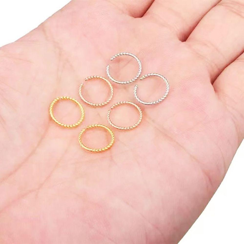Khuyên Mũi Dạng Kẹp Xoắn Bằng Thép Không Gỉ Cá Tính Cho Nữ