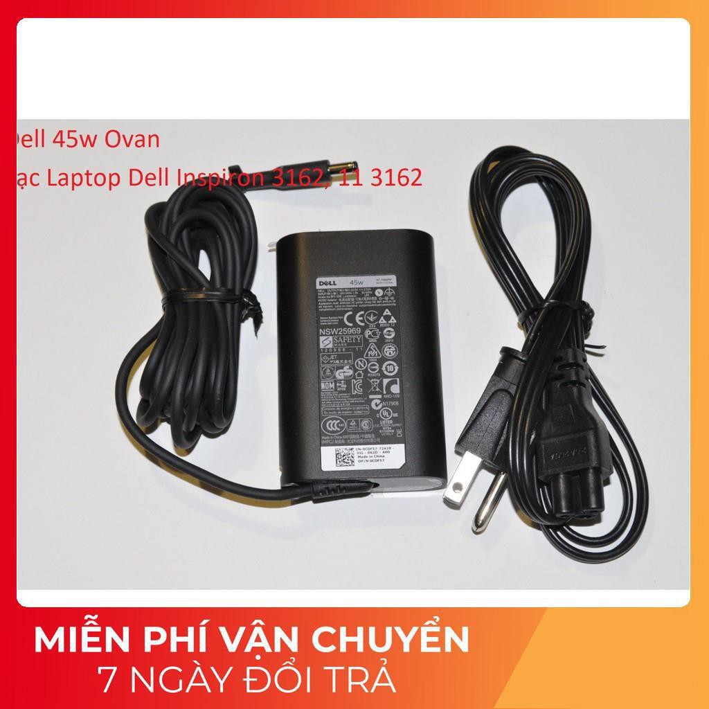 ⚡️[Sạc zin] Sạc Laptop Dell Inspiron 3162 11 3162 19.5V - 2.31A - 3.34A - 45W - 65W Chân kim nhỏ 4.5 x 3.0 mm