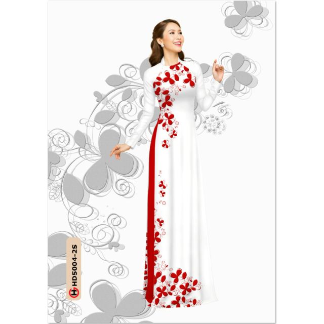 Vải áo dài bộ tằm thái