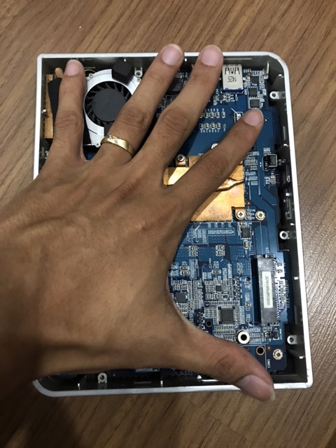 Bộ máy tính mini, HTPC CPU 1.86Ghz tản nhiệt đồng (kèm adapter 12v) | BigBuy360 - bigbuy360.vn