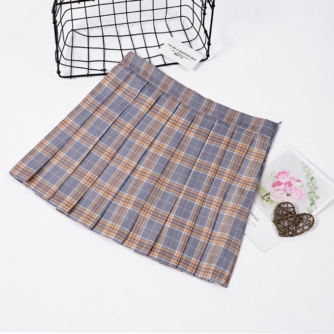 Chân Váy Midi Lưng Cao Phong Cách Hàn Quốc Cho Nữ