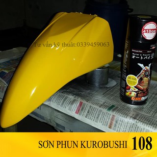 Chai sơn Kurobushi/Samurai 36/108 màu vàng crôm