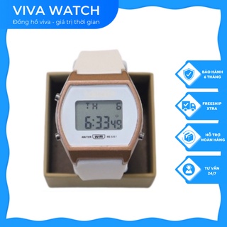 [Bảo Hành 2 Năm + Quà Tặng 50k] Đồng Hồ Nam Nữ Dây Nhựa L.W Chống nước A10 - Viva Watch