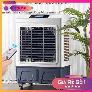 [Freeships-tặng 02 viên đá khô-01 điều khiển] Quạt điều hòa YIXIN-Công suất 150W-lưu lượng gió 5000m3/h