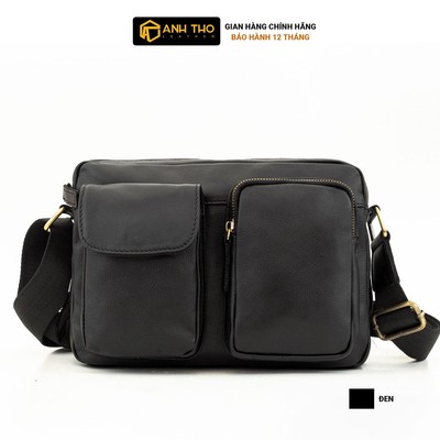 Túi đeo chéo da bò Anh Tho Leather MNCB-02