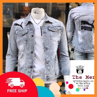 Áo khoác jeans - áo khoác jeans nam cao cấp m799
