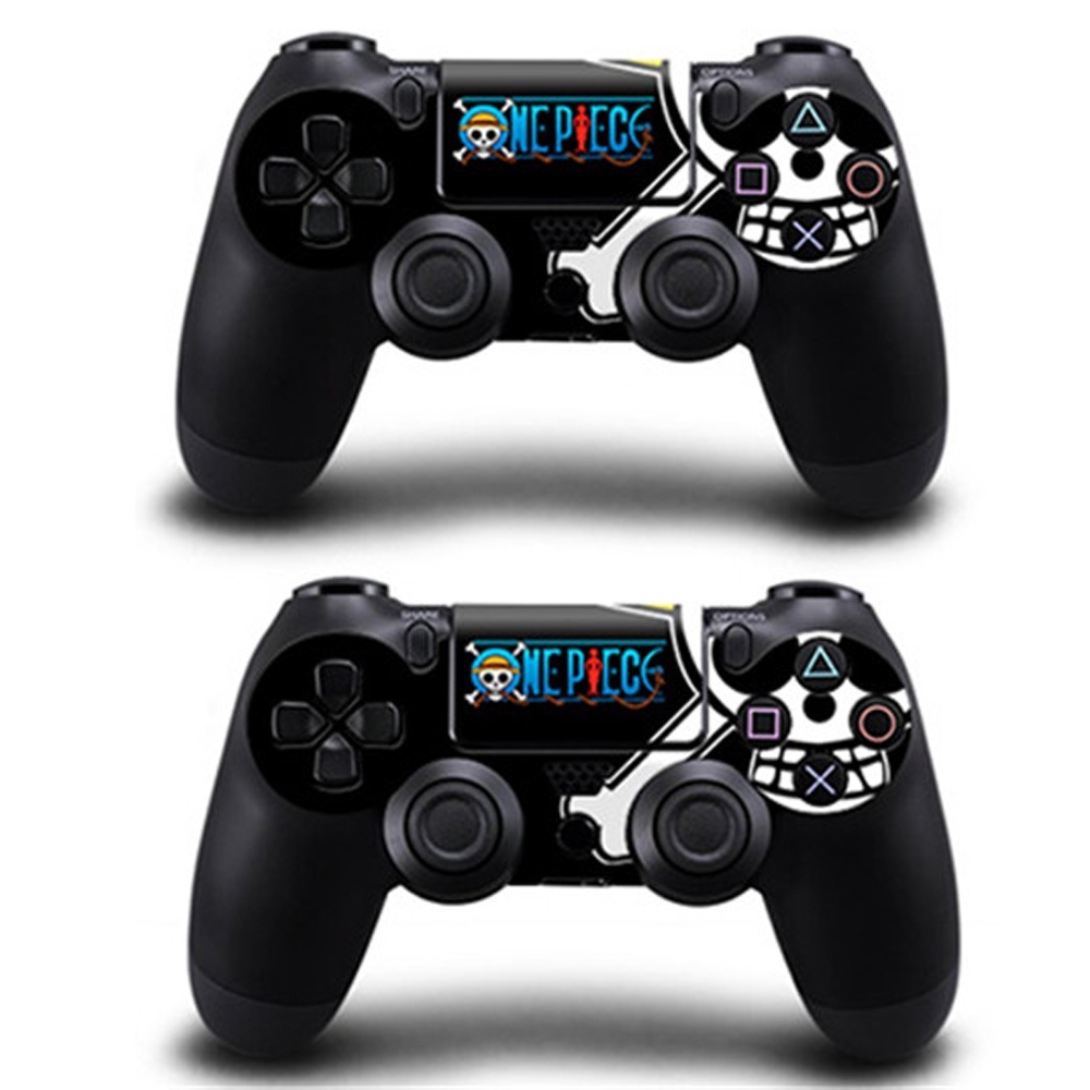 Decal dán trang trí bảo vệ máy chơi game PS4 hình anime One Piece