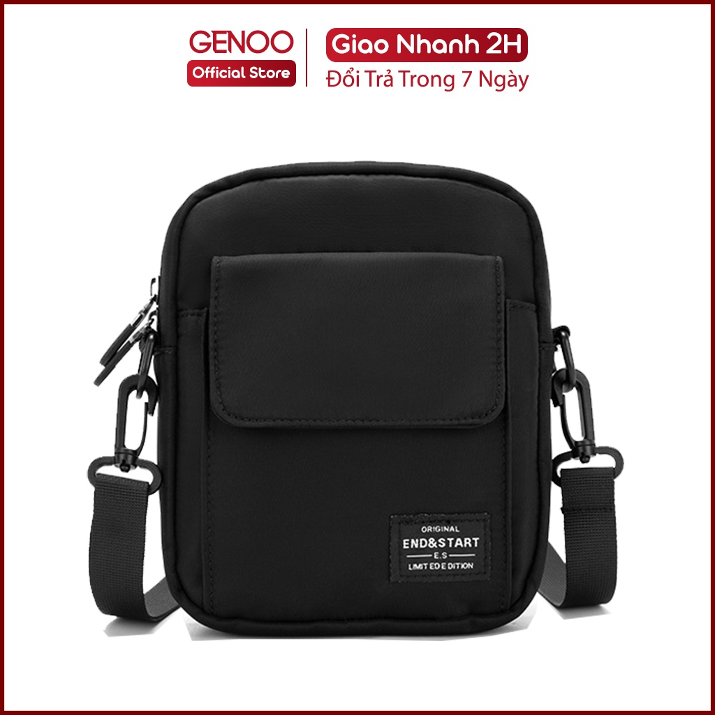 Túi Đeo Chéo Messenger MiniBag Thời Trang Cao Cấp Không Thấm Nước Chính Hãng E.S GN012 - GENOO OFFICIAL