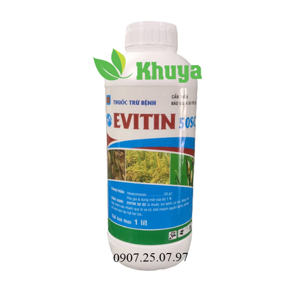 Thuốc Trừ Bệnh EVITIN 50SC chai 1 lít chính hãng Lộc Trời