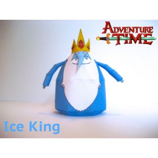 Mô hình giấy Ice King [Adventure time]