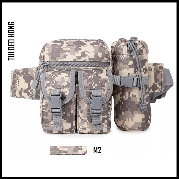 Túi Đeo Hông - Đeo Bụng Chiến Thuật Du Lịch, Thể Thao Đi Phượt Dã Ngoại Chống nước