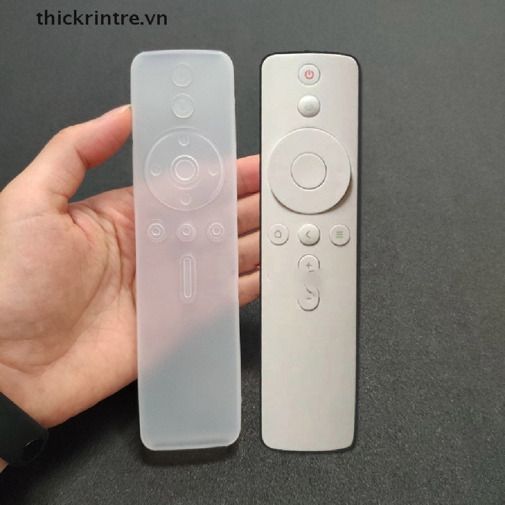 Ốp Silicon Mềm Trong Suốt Bảo Vệ Cho Điều Khiển Từ Xa Xiaomi TV 4A