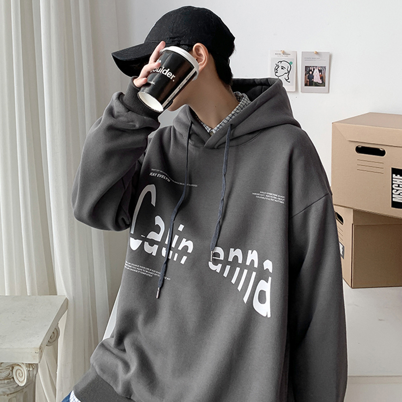 Áo hoodie dài tay dáng rộng phong cách năng động cá tính thời trang dành cho cả nam và nữ | BigBuy360 - bigbuy360.vn