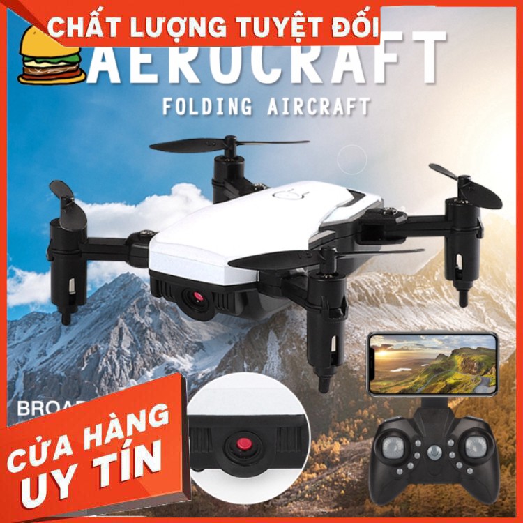 LF606 Mini Drone with Camera Altitude Hold RC Drones with Camera HD Wifi FPV Quadcopter Dron RC VS – Hàng nhập khẩu