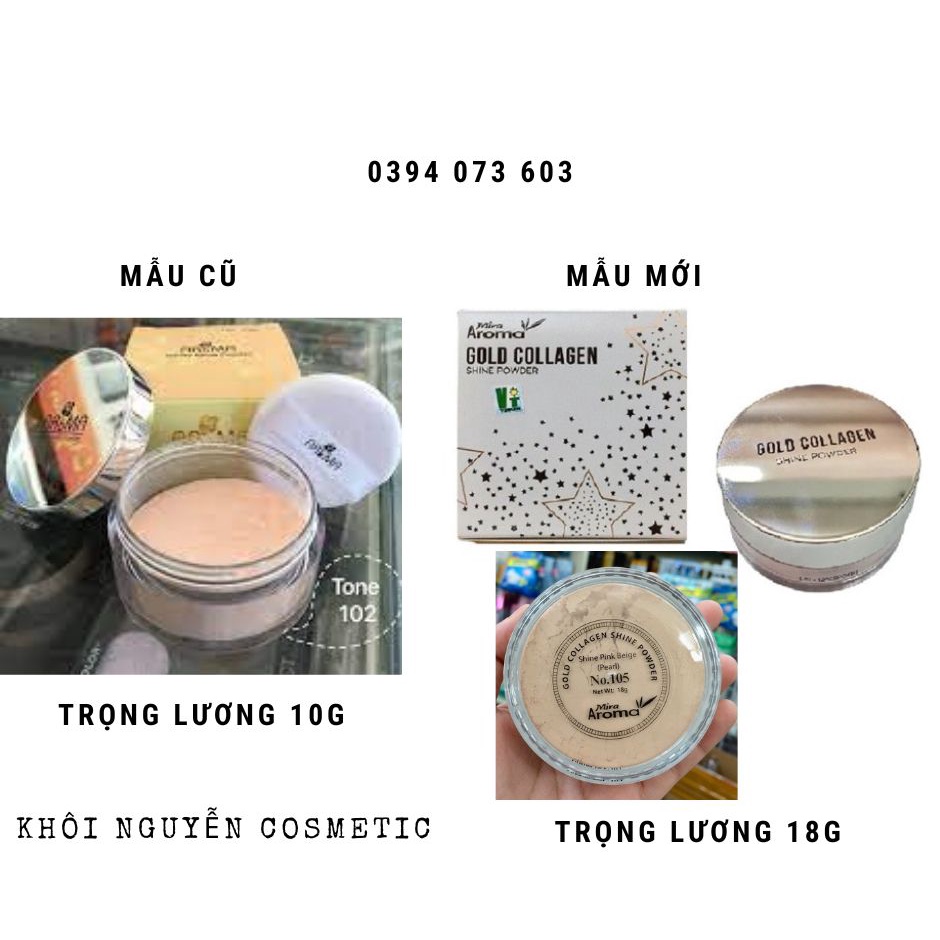 Mẫu mới- Phấn phủ kiềm dầu Aroma Candy Shine powder 18g