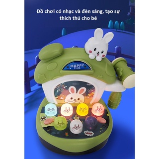 Đồ Chơi Đập Chuột PhátNhạc Và Có Đèn Phát Sáng Cho Bé