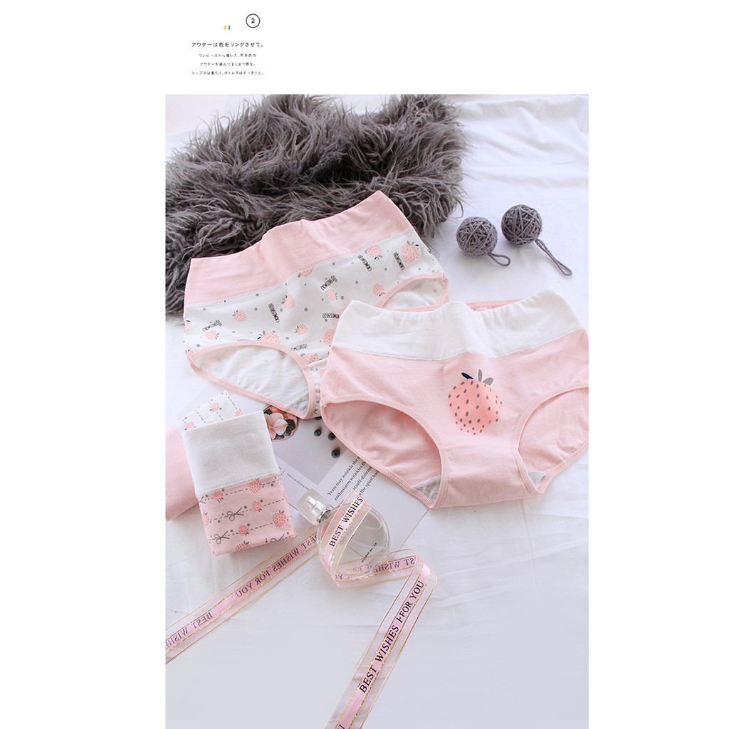 [Mã 12FASHIONSALE1 giảm 10K đơn 50K] Quần Lót Nữ Cotton Cạp Cao Xuất Hàn ( QL : 277 ) Hàng Loại Đẹp. | BigBuy360 - bigbuy360.vn
