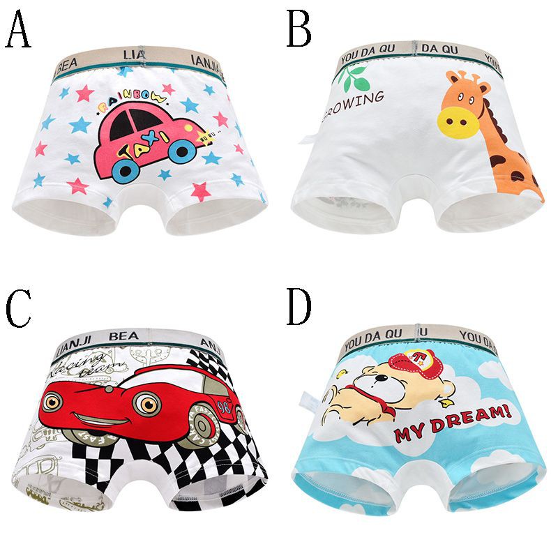 Quần lót boxer vải cotton cho bé trai | BigBuy360 - bigbuy360.vn