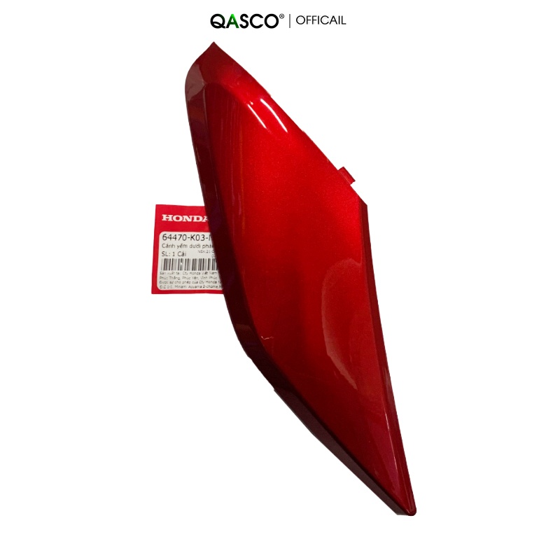 Nhựa cánh yếm dưới phải HONDA WABE Rsx K03 (màu R340C)  QA(64470K03N30ZC)