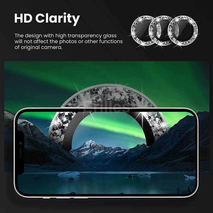 Kính Cường Lực Bảo Vệ Camera Cho iPhone 11 12 13 Pro Max 12 13 Mini 11 12 13 Pro 11 12 13