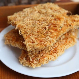 Cơm cháy siêu chà bông nhà làm
