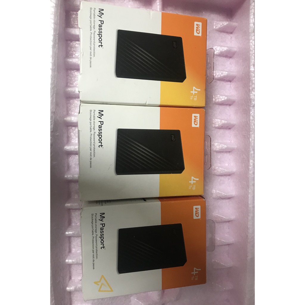 Ổ cứng di động HDD 4TB Western My Passport Portable 2.5"