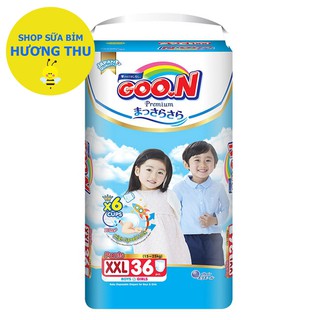 Tã/Bỉm Quần Goon Premium Size XXL 36 miếng dành cho bé từ 15- 25kg