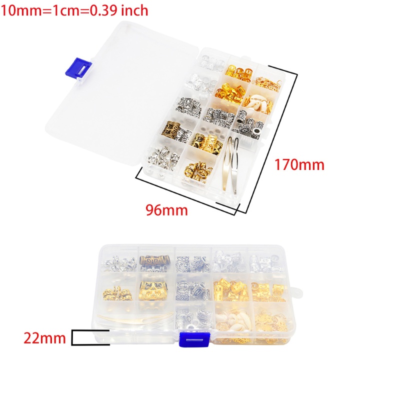 Set 112 Hạt Xỏ Lỗ Bằng Kim Loại Hình Vỏ Sò / Ngôi Sao / Bông Tuyết Tự Làm Trang Sức